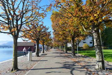 Naklejka premium Rössliwiese Luzern - Schweiz