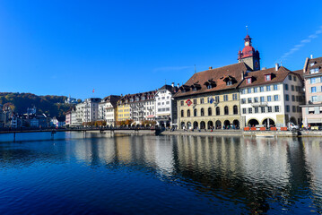Obraz na płótnie Canvas Altstadt Luzern, Schweiz 