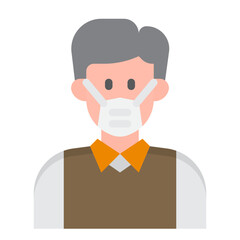 avatar flat style icon