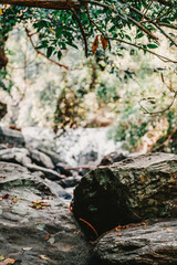 Namtok Pa La U beautiful waterfall forest mountains, Kaeng Krachan National park, Huai Sat Yai, Hua Hin District, Prachuap Khiri Khan, Phetchaburi, Thailand.