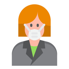 avatar flat style icon