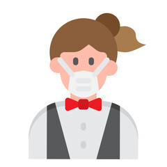 avatar flat style icon