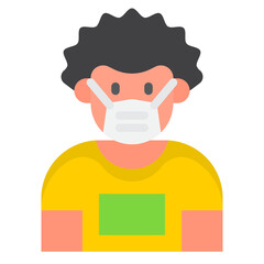 avatar flat style icon