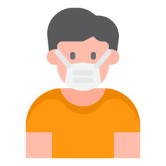 childen flat style icon