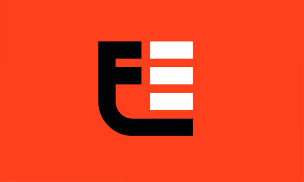 initials alphabet logo icon vector EE E