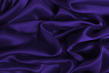 Violet silk or satin luxury fabric texture.