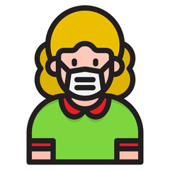 child color line style icon