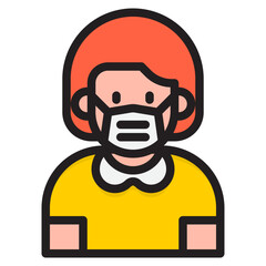 child color line style icon