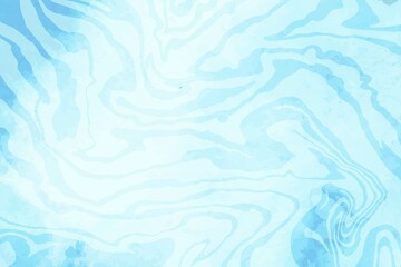 Fototapeta na wymiar Abstract watercolor background with blue waves. Elegant fluid art backdrop.