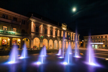 Fototapeta na wymiar Piazza del Unita Gradisca D'Isonzo Friuli