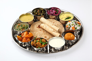 Indian FOOD , Indian food thali, north Indian thali