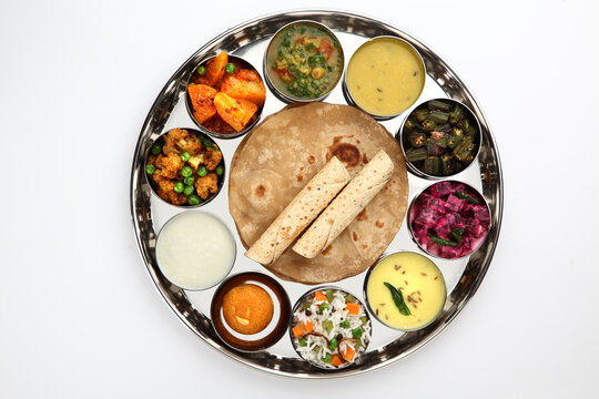 Indian FOOD , Indian food thali, north Indian thali