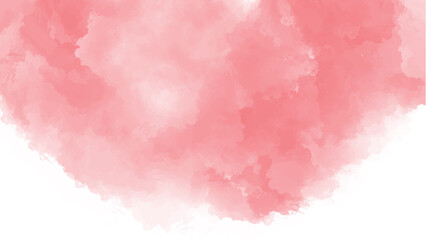 Orange watercolor background for your design, watercolor background concept, vector.