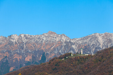 Naklejka premium Chiesa di Sedilis, Udine, Friuli Venezia Giulia Italia