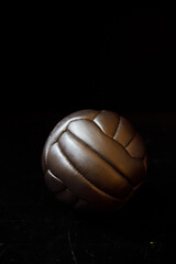 Historical Soccer Ball copy space
