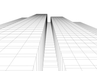 Fototapeta premium abstract architectural background