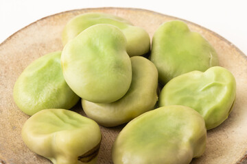 塩ゆで　そら豆