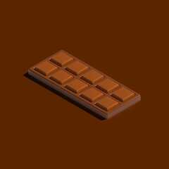 Chocolate Bar Design. Perfect for food and drink, café, restaurant, sweet, event, etc.