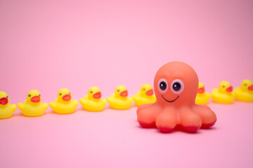 I am not a duck, said the octopus 