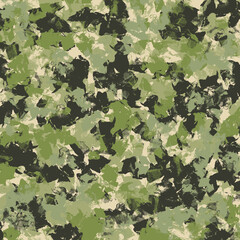 Green camouflage pattern background © Juliana Swenson