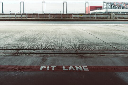Pit lane at LIHPAO RACING Circuit