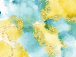 Glitter watercolor background texture