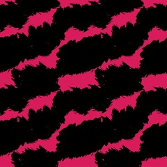 Abstract Brush Strokes Seamless Pattern Design