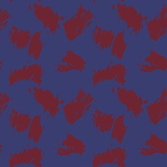 Abstract Brush Strokes Seamless Pattern Design