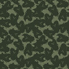 Abstract Brush Strokes Seamless Pattern Design