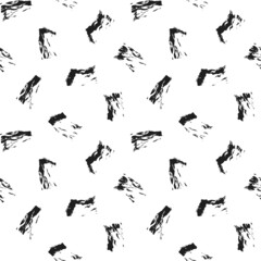 Abstract Brush Strokes Seamless Pattern Design