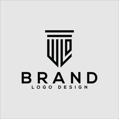 icon
Creative Lawyer legal law firm logo design Initials Letters ( wld ) logo design graphic style