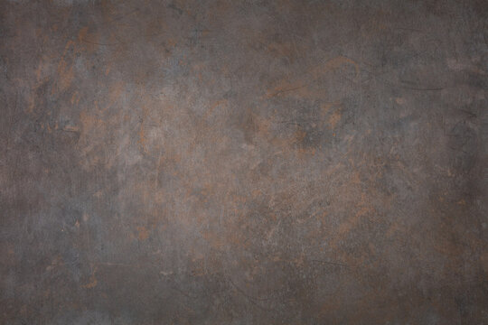 Bronze and copper texture. Brown and gray background