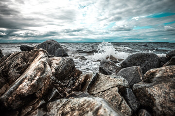 Rocky Shores in northern Sweden