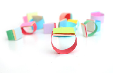 Origami rings