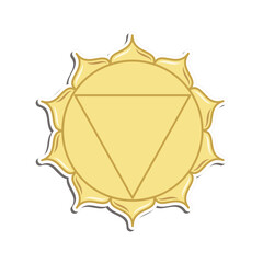 The solar plexus chakra