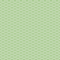 colorful simple vector pixel art seamless pattern of minimalistic olivine and light green scaly japanese water waves pattern