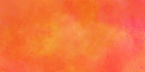 red and yellow background, abstract watercolor background with space. colorful sunrise or sunset colors in cloudy shapes. beautiful hues of yellow gold and pink in hand painted watercolor background
