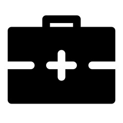 Fototapeta premium the medical kit icon for basketball match or any sport