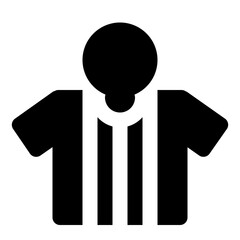 the referee icon for basketball match or any sport