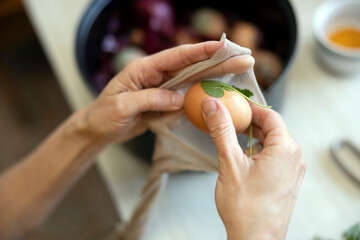 Traditional Easter Eggs Making in Europe