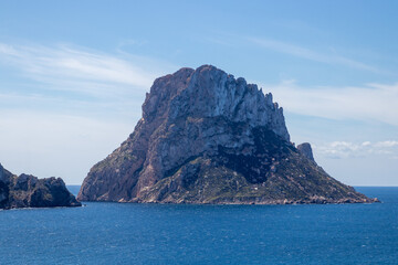 Es Vedra island in Ibiza Spain