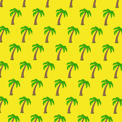 Palm trees background for all use. Tropical theme, islands, summer.