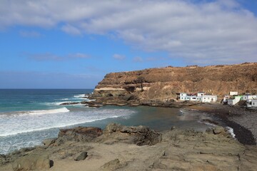 El Puertito, Fuerteventura - obrazy, fototapety, plakaty