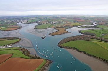 	
Salcombe on the Kingsbridge estuary, Devon	