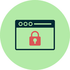Web Encryption Icon