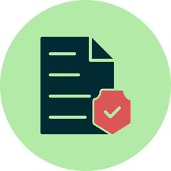 Document Encryption Icon