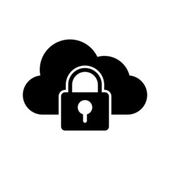 Cloud Encryption Icon