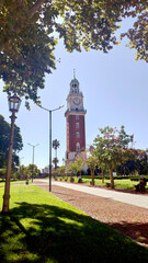 Obraz premium Torre Monumental or Torre de los Ingleses (Tower of the English) in Buenos Aires, Argentina.