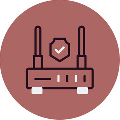 Router Encrypted Icon
