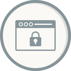 Web Encryption Icon